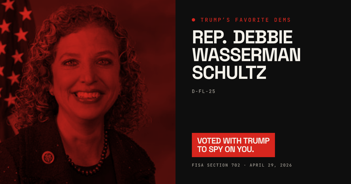 Debbie Wasserman Schultz share card