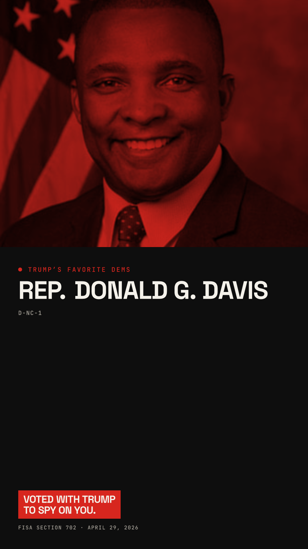 Donald G. Davis share card