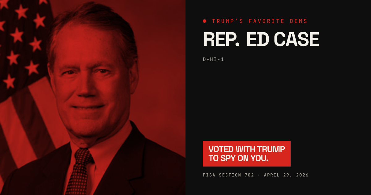 Ed Case share card