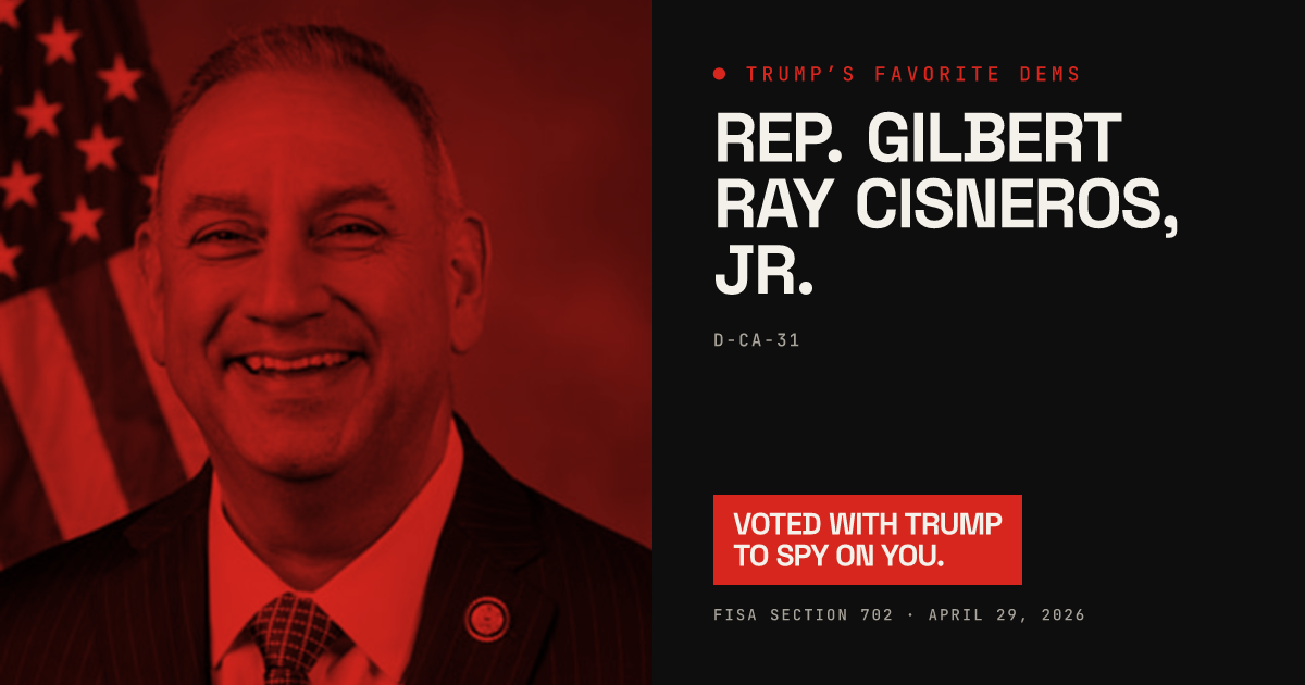 Gilbert Ray Cisneros, Jr. share card