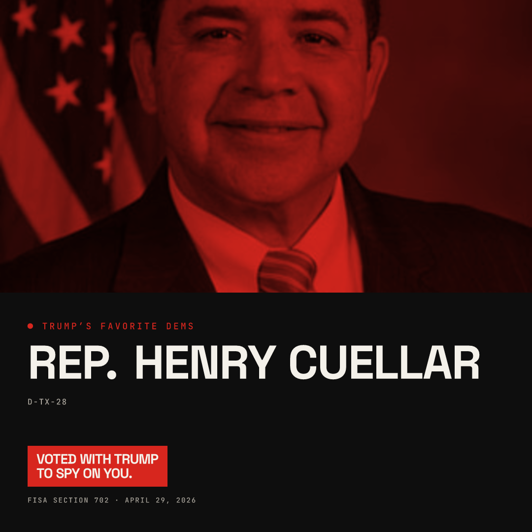 Henry Cuellar share card