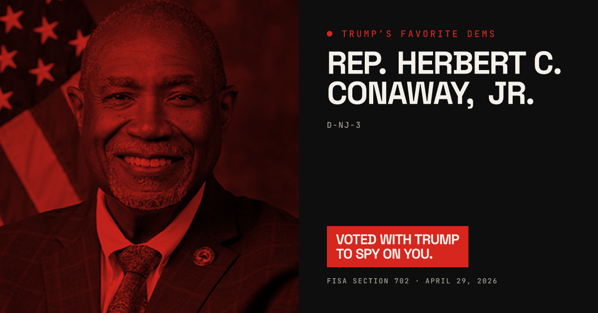 Herbert C. Conaway, Jr. share card