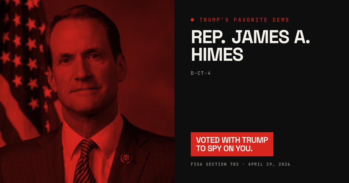 James A. Himes share card