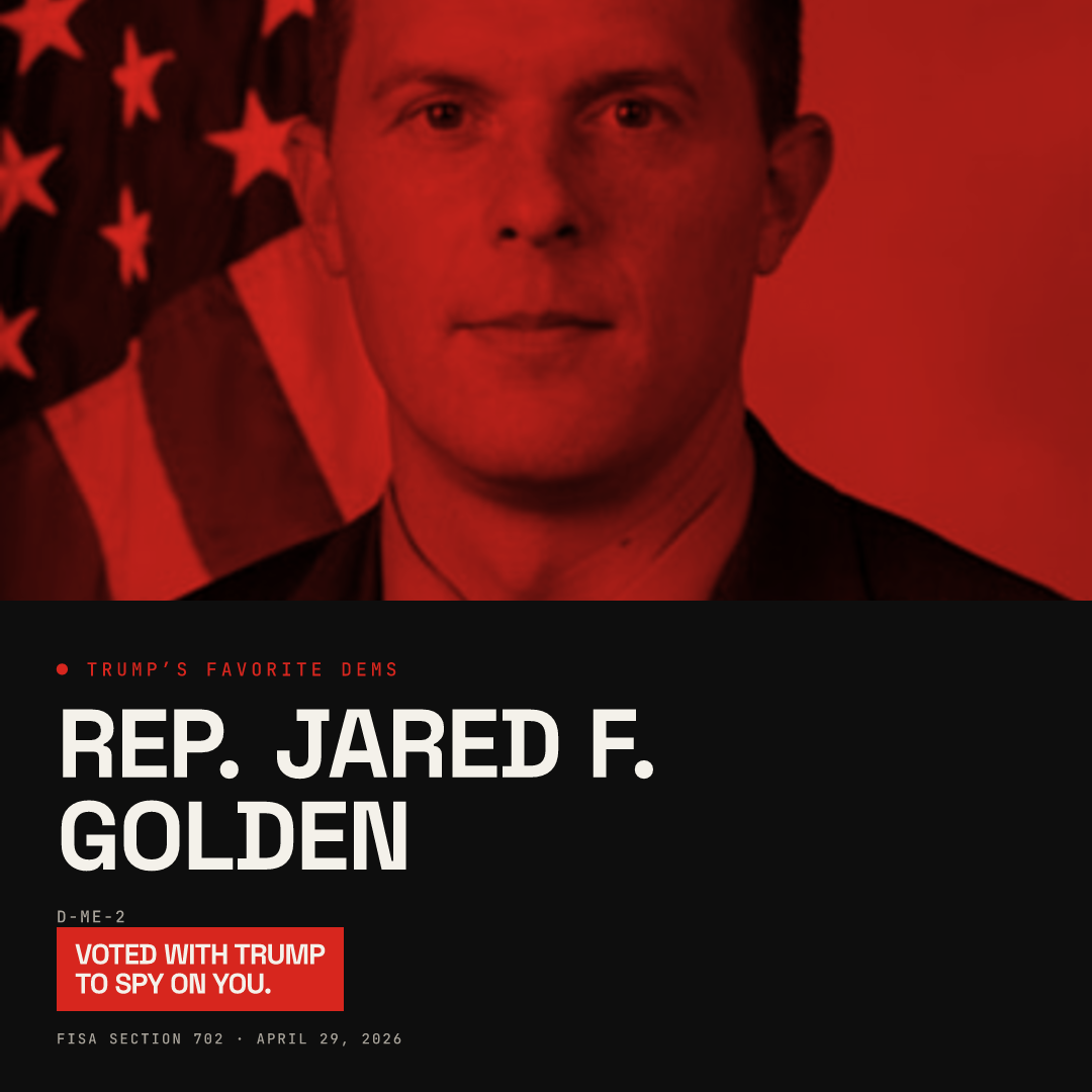 Jared F. Golden share card