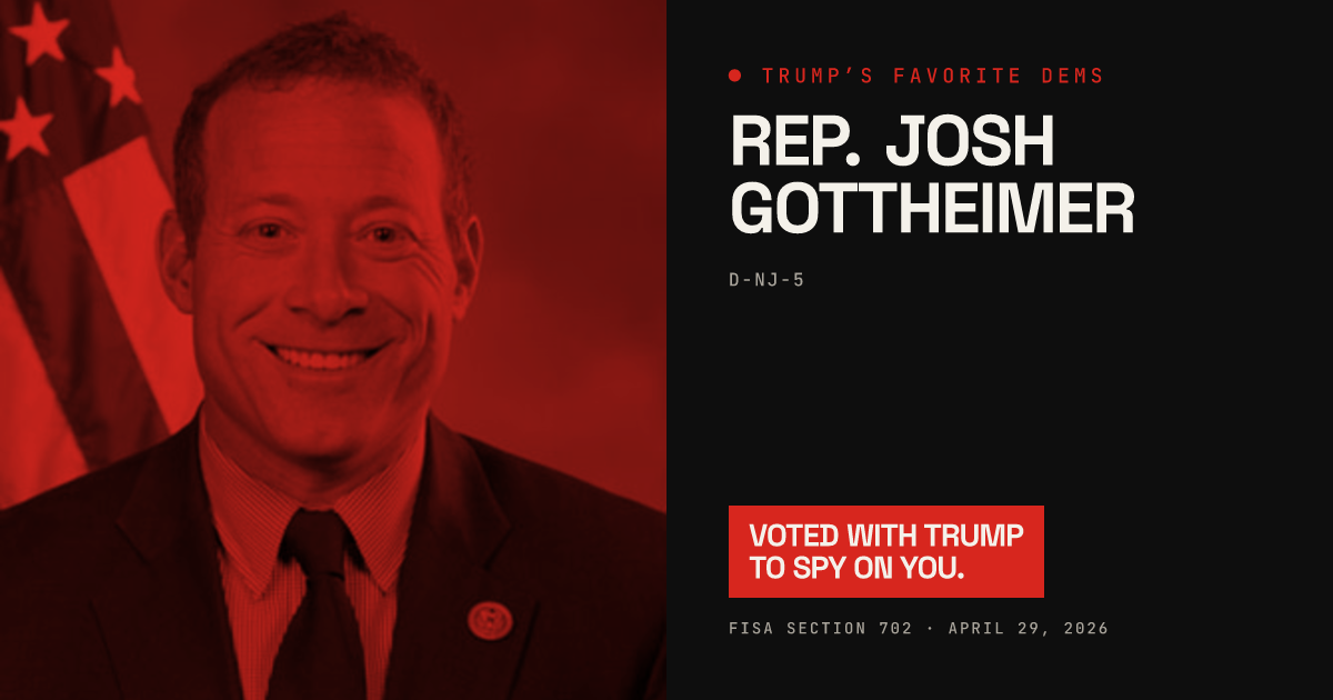 Josh Gottheimer share card
