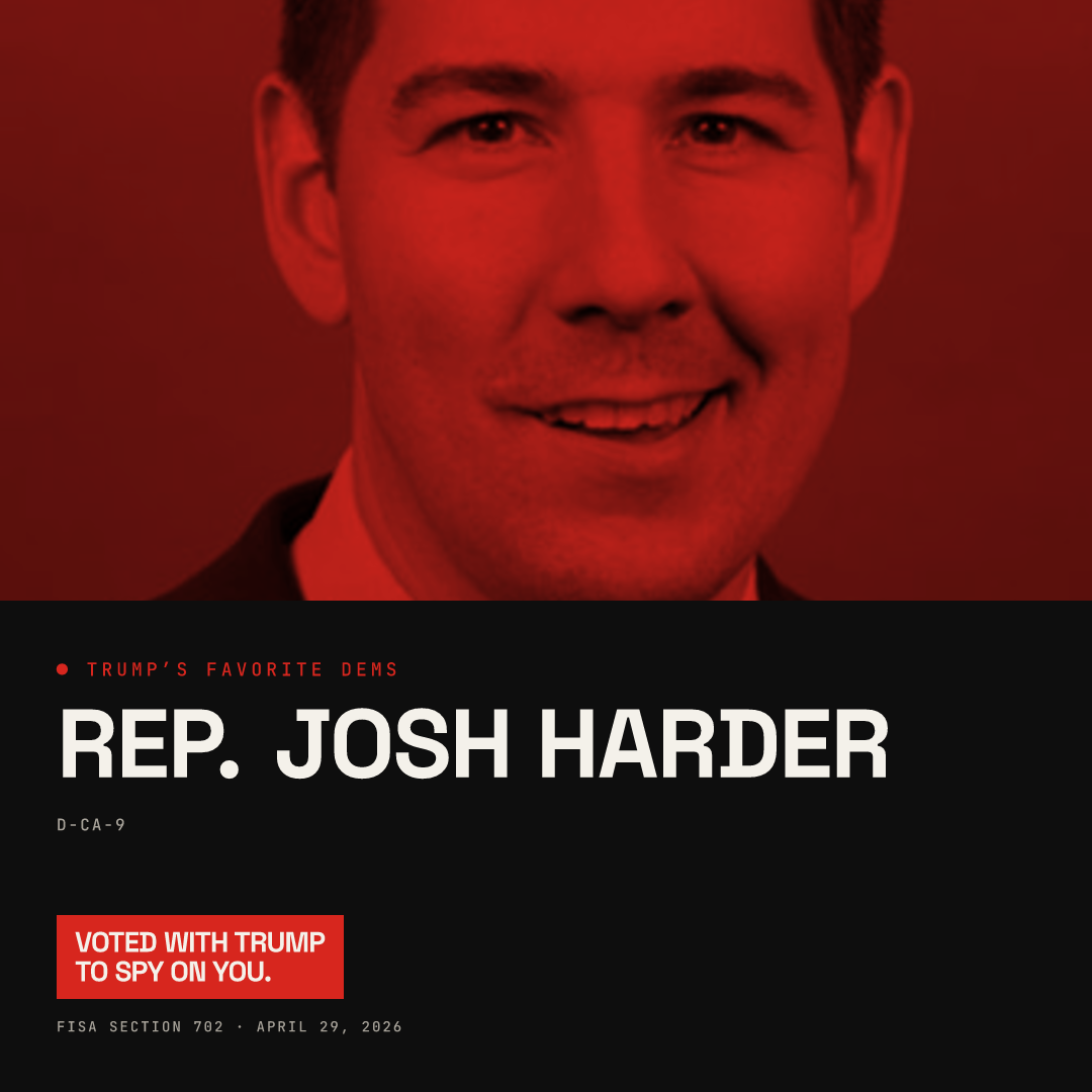 Josh Harder share card