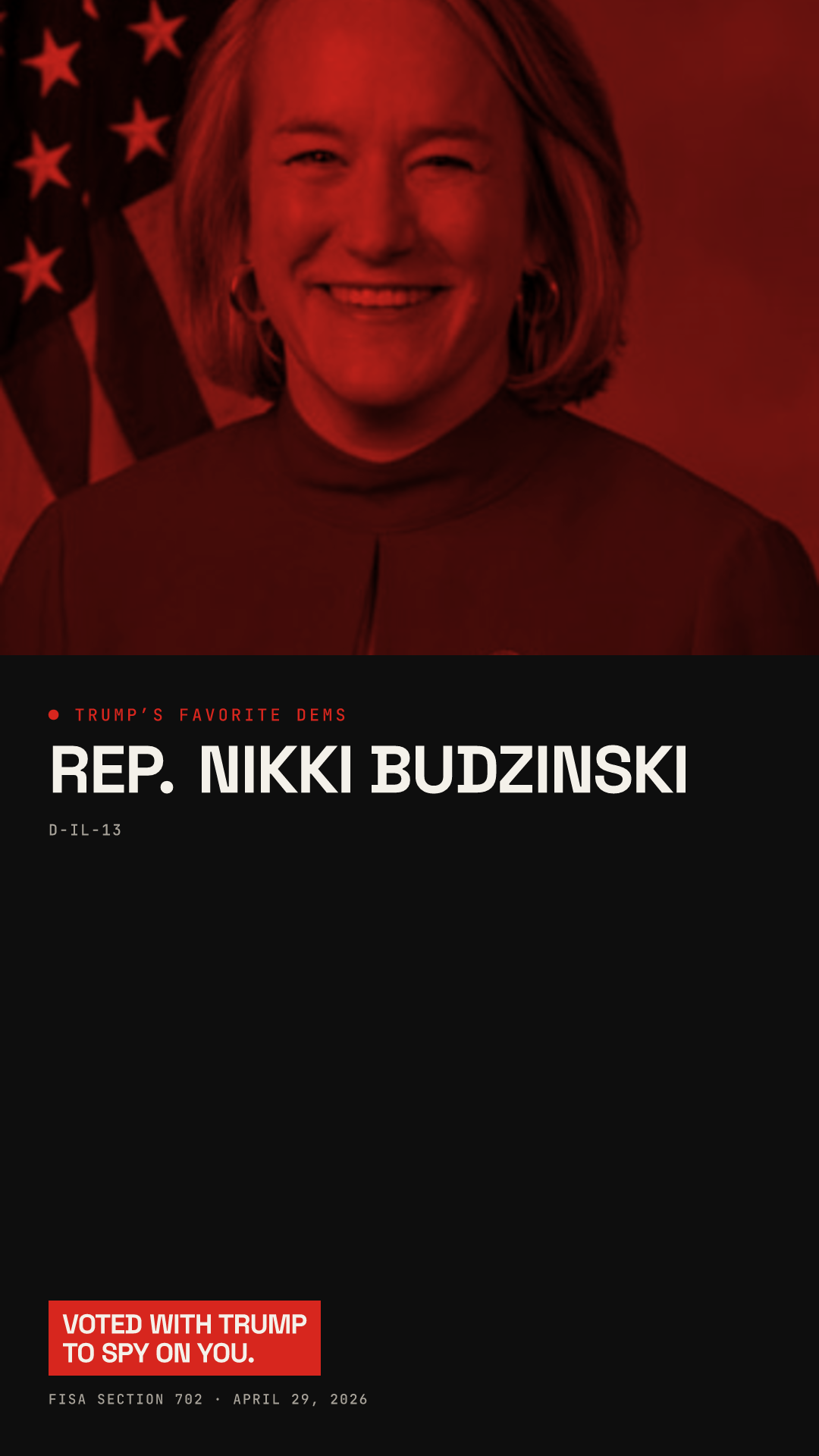 Nikki Budzinski share card