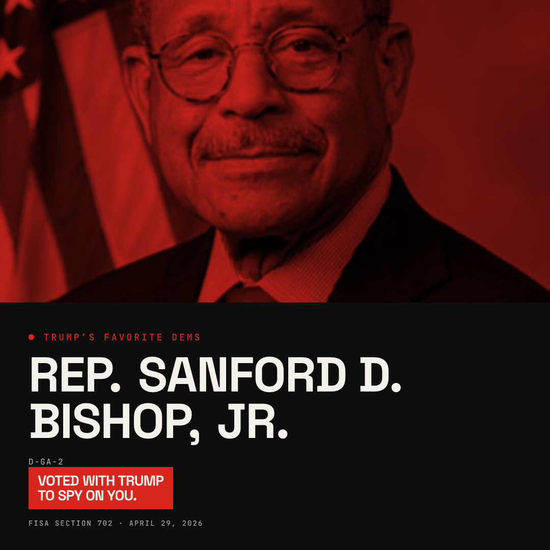 Sanford D. Bishop, Jr. share card