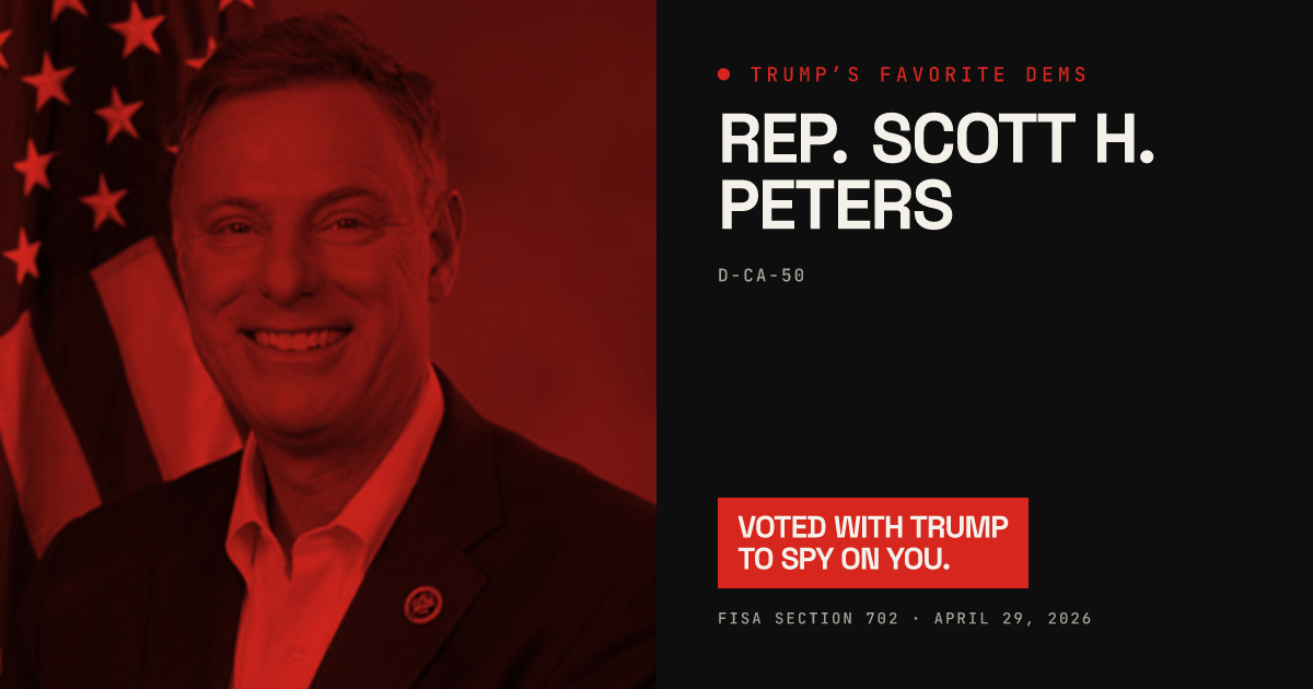 Scott H. Peters share card