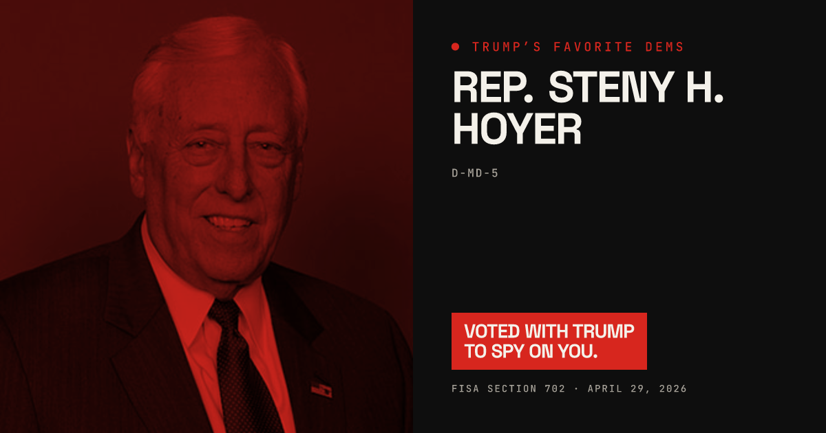 Steny H. Hoyer share card